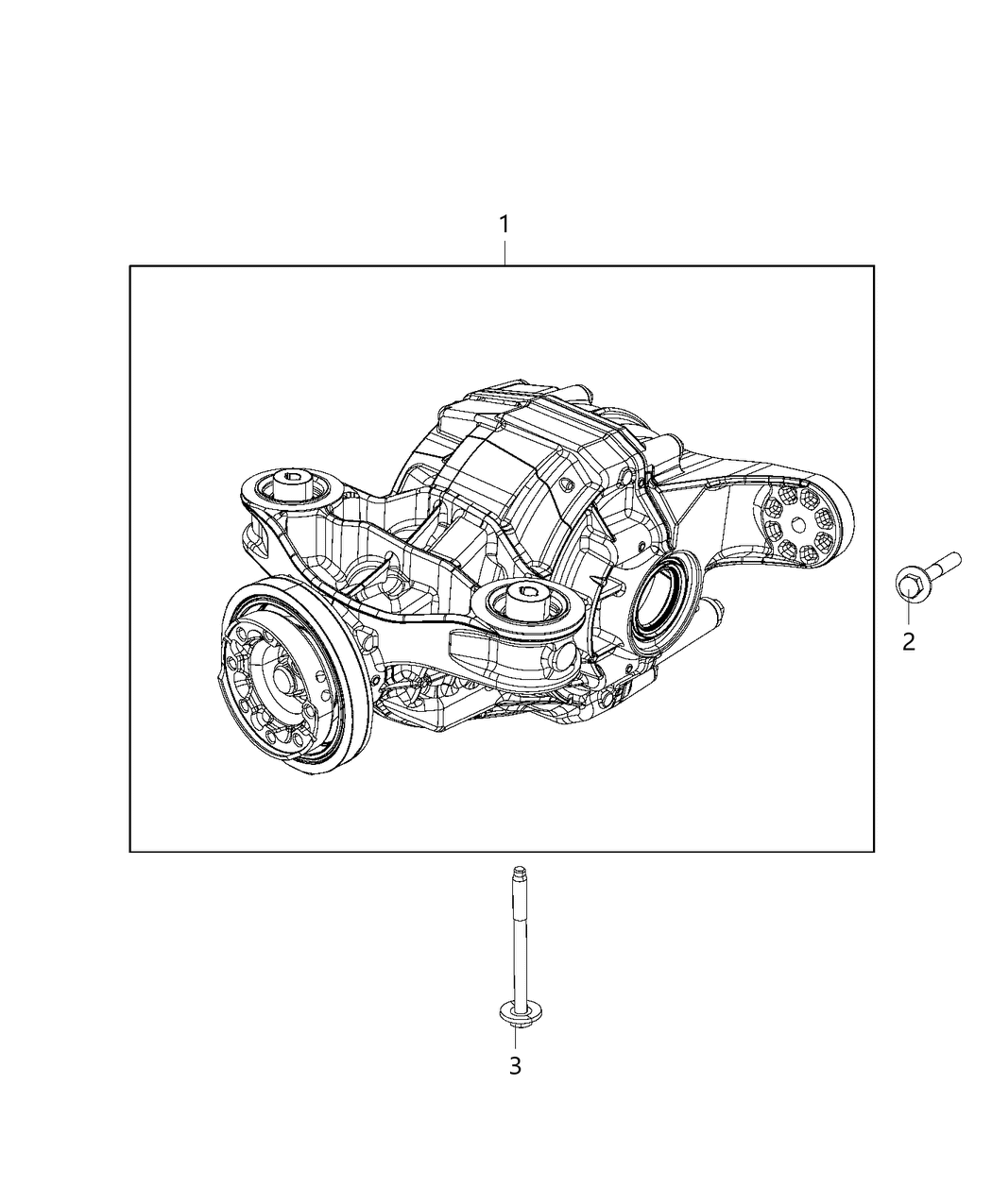 Mopar 53010668AI Differential-Rear Axle