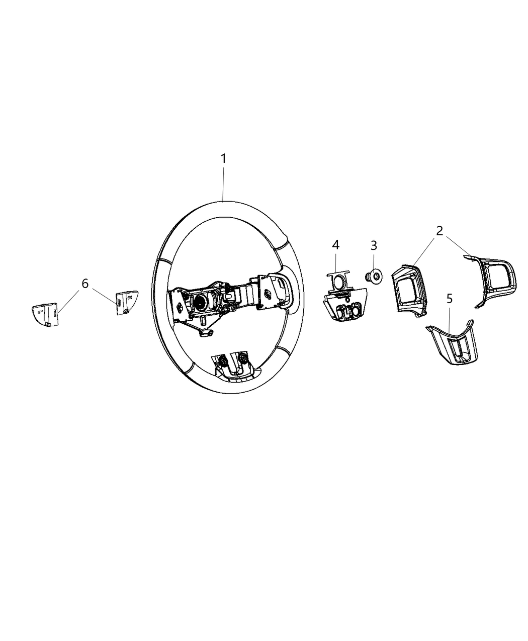 Mopar 5XR442X9AA Wheel-Steering