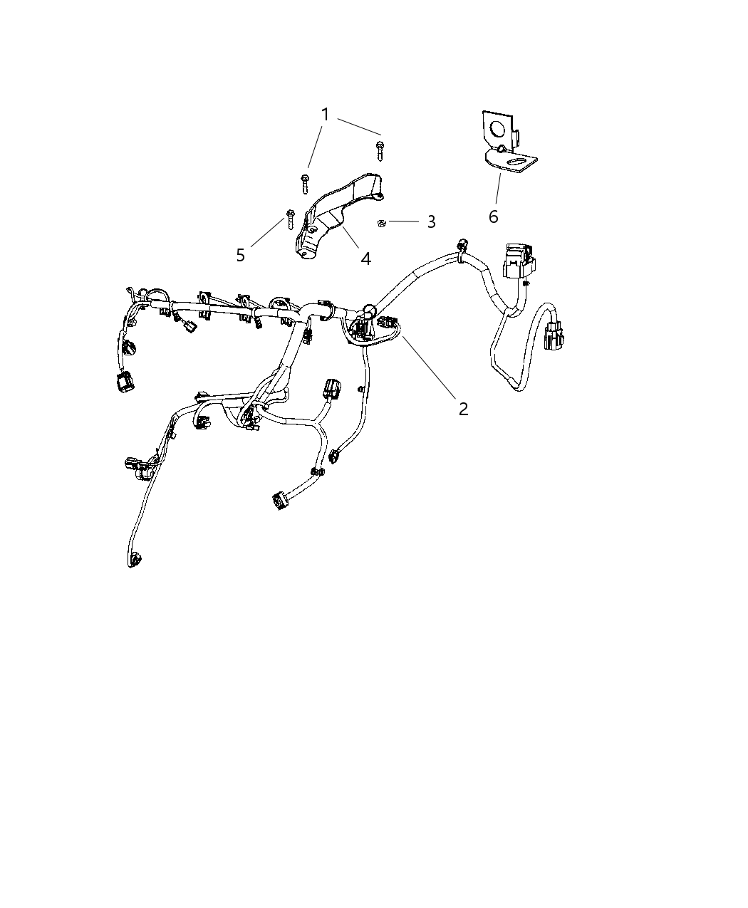 Mopar 5148774AA Wiring-POWERTRAIN