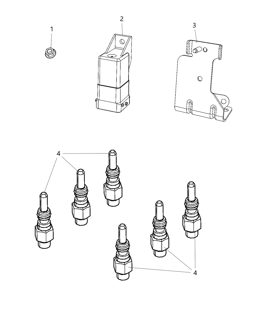 Mopar 68460484AA Glow Plug