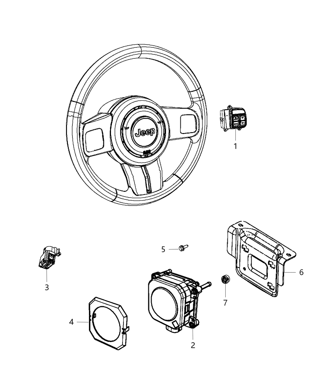 Mopar 68223771AH Sensor-Adaptive Speed Control MODU