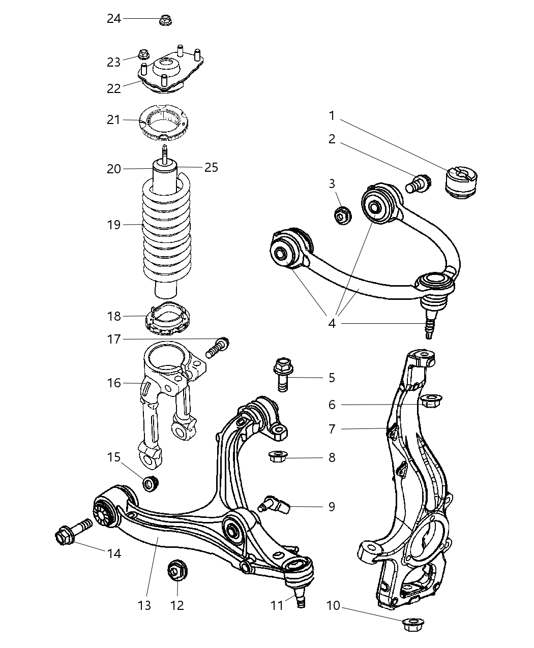 Mopar 5183000AE ABSORBER-Suspension