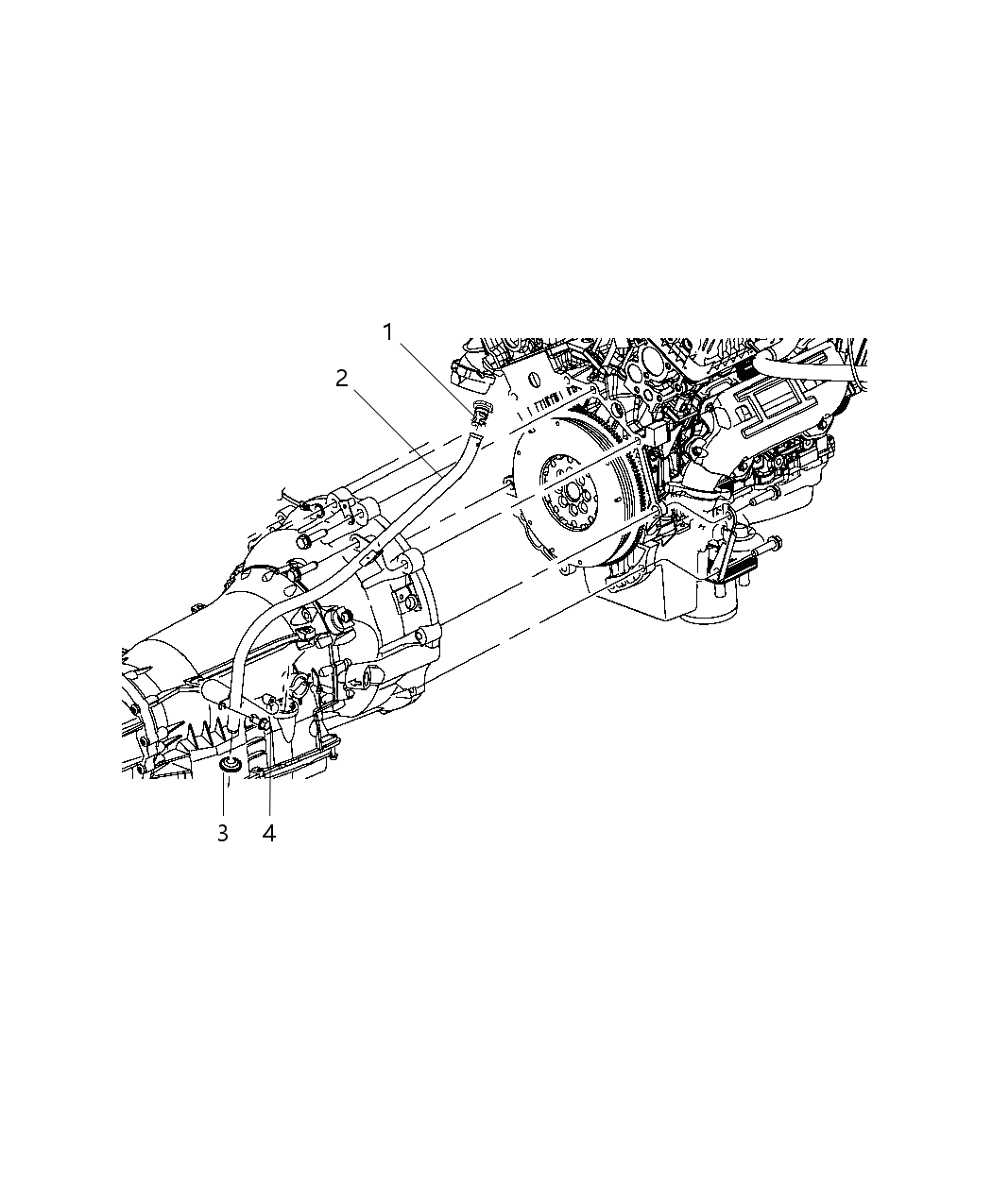 Mopar 4627311AA Tube-Transmission Oil Filler