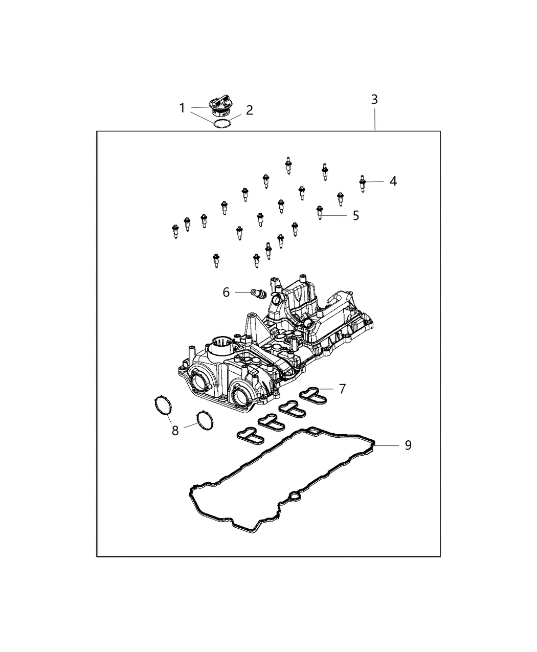 Mopar 68259076AB Cap-Engine Oil