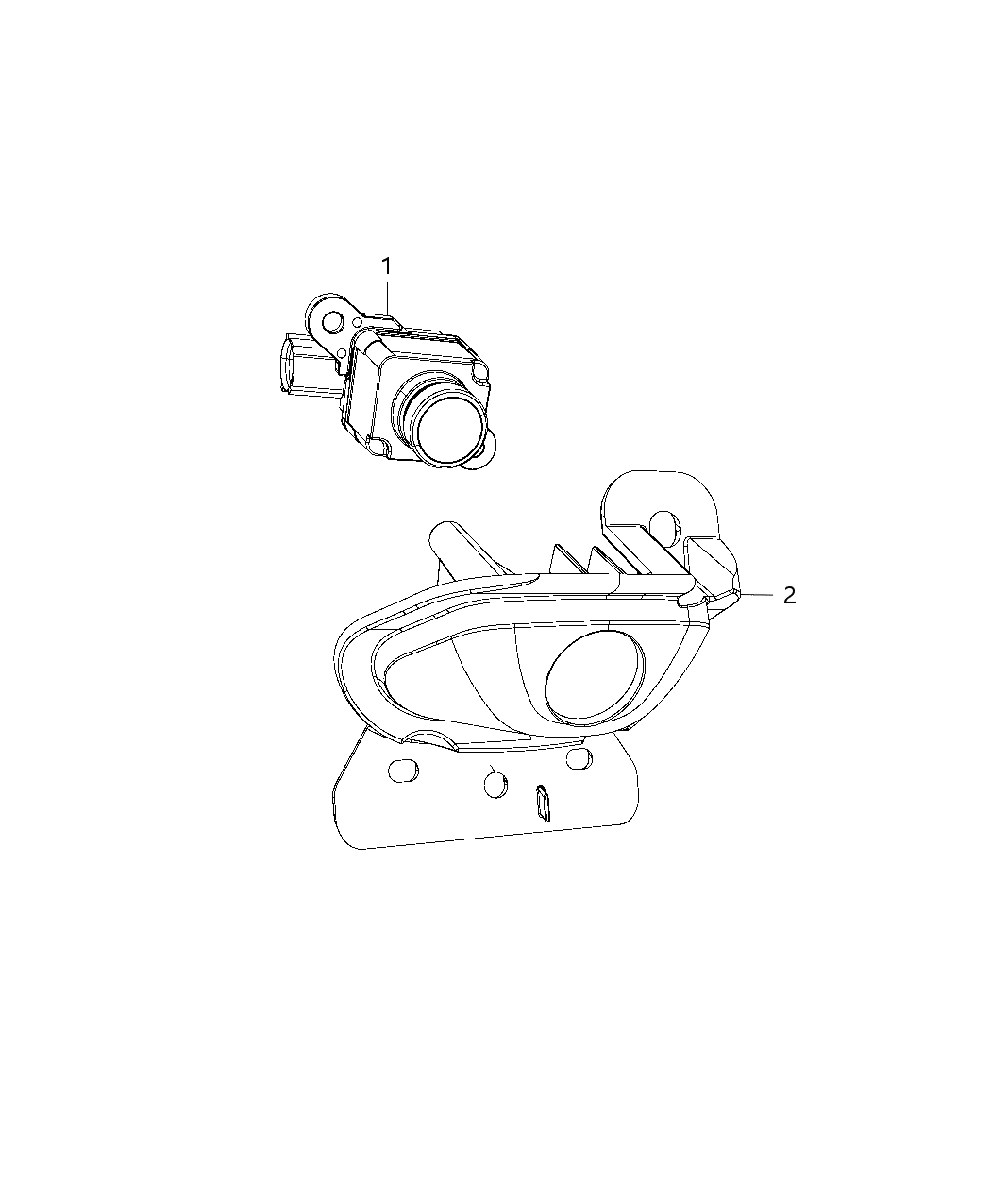 Mopar 56038978AD Camera