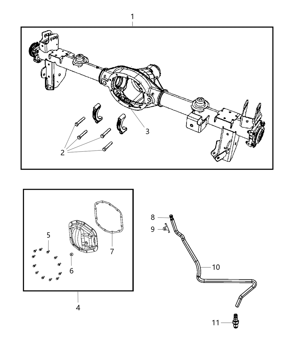 Mopar 68283299AG Vent-Axle Vent