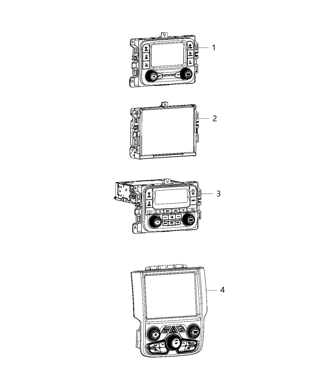 Mopar 68270659AE Radio-Multi Media