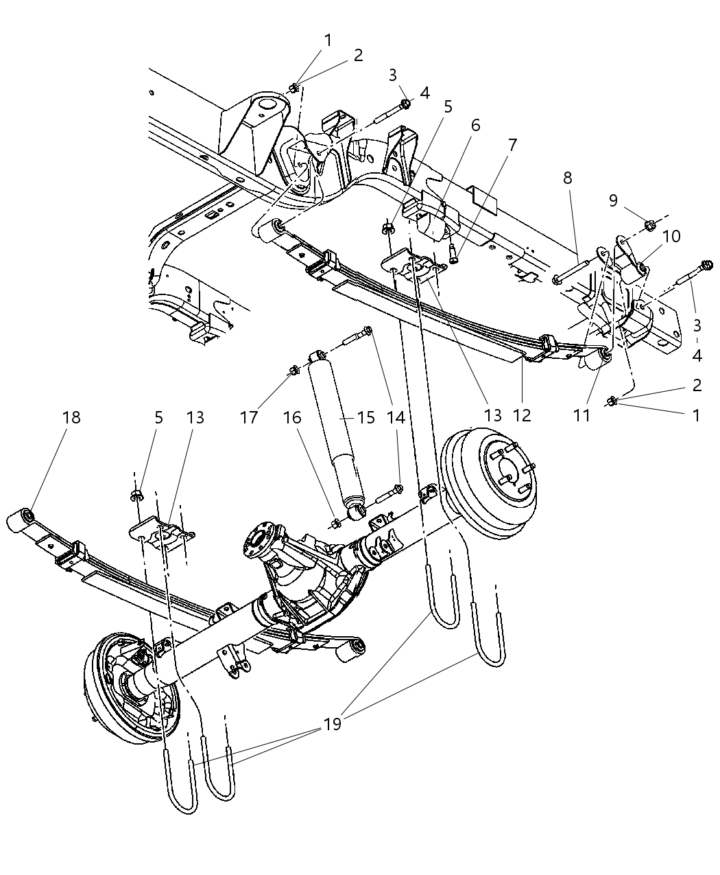 Mopar 52855683AD ABSORBER-Suspension