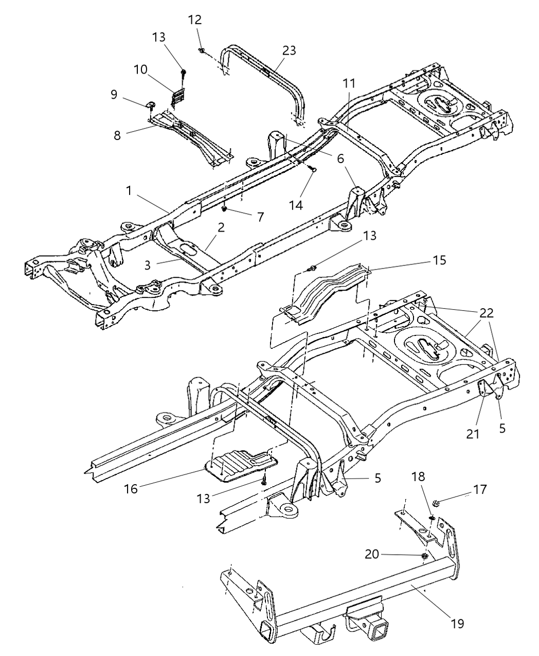 Mopar 52059004AI Frame-Chassis