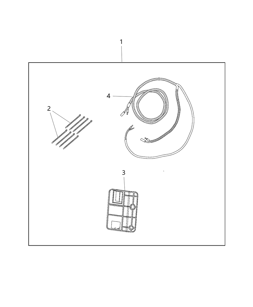 Mopar 68417029AA WIRING-WIRING