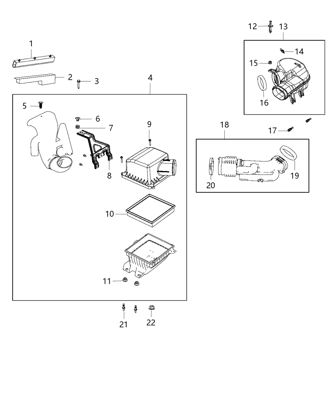 Mopar 68045121AC Air Clean