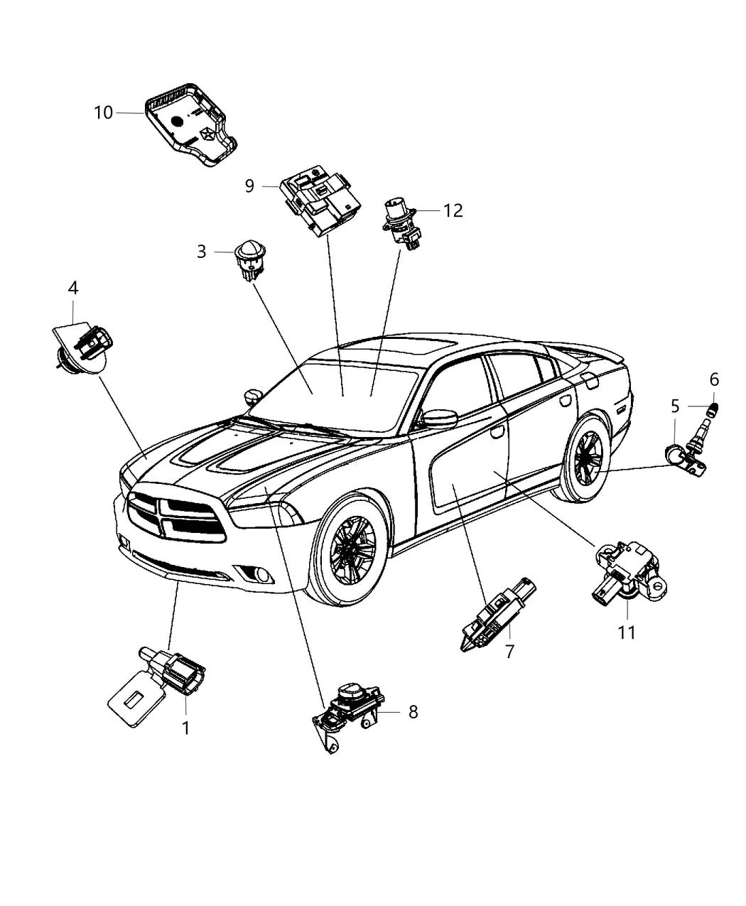 Mopar 68171868AB Sensor-Adaptive Cruise Control