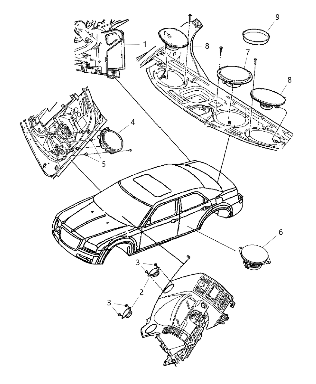 Mopar 5064981AG Amplifier