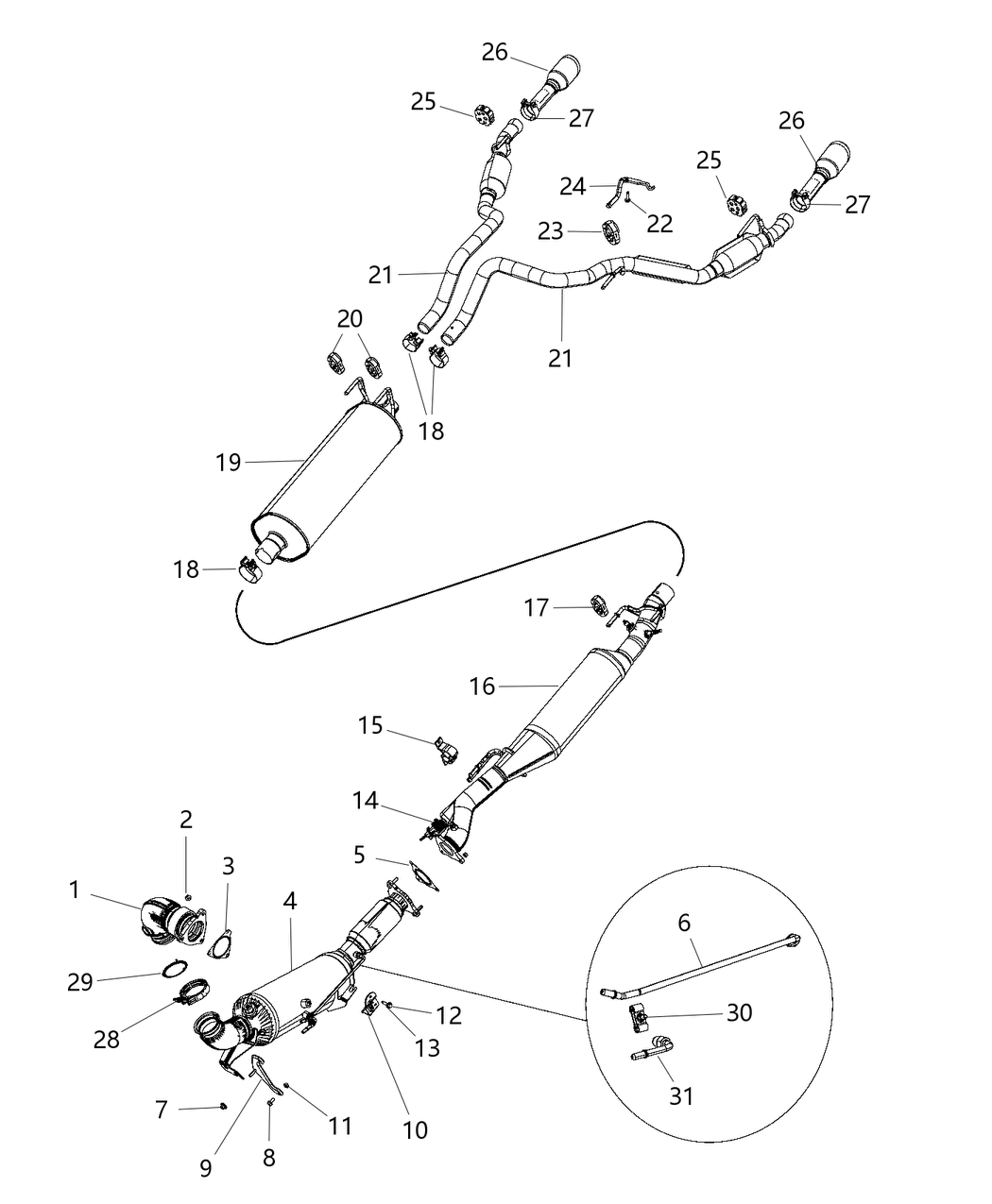 Mopar 68155791AB Converter-Exhaust