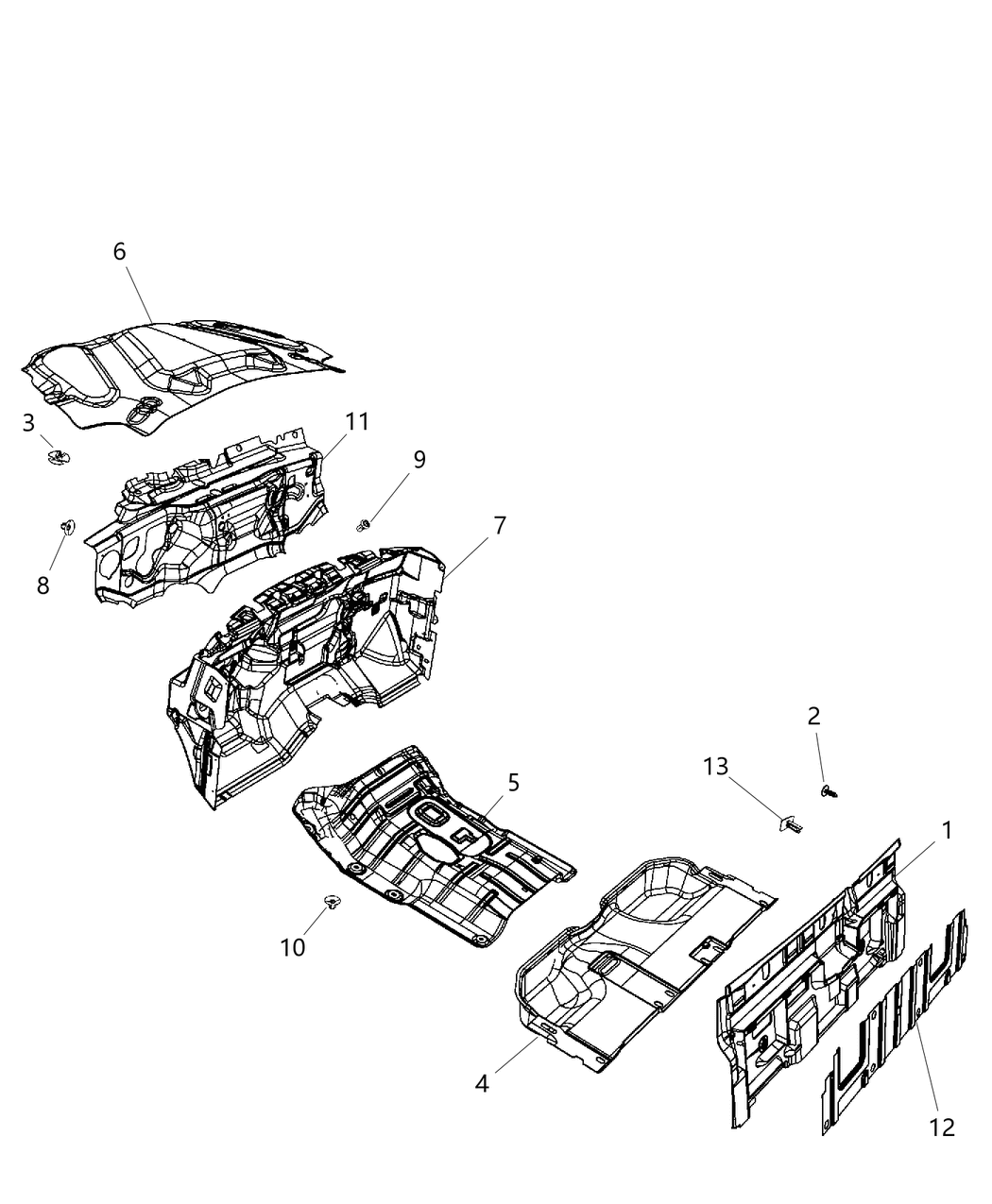 Mopar 68105178AB Pad-Dash Panel