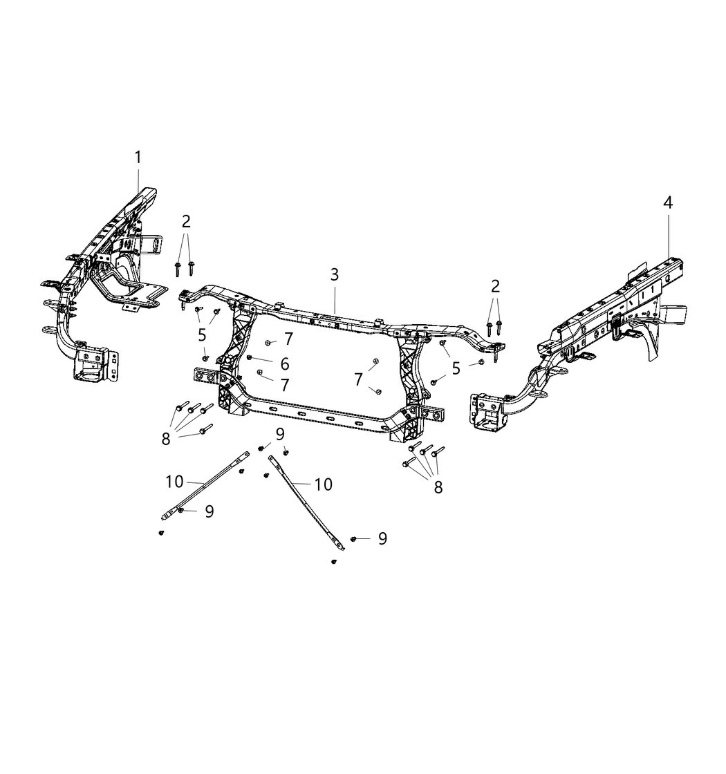 Mopar 68292503AB Radiator Closure