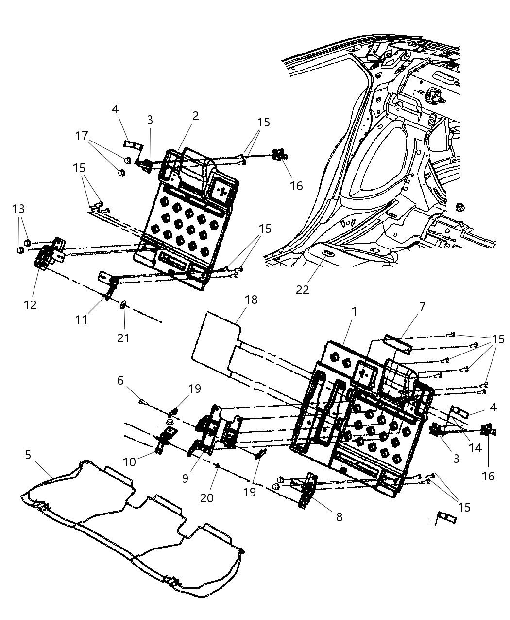 Mopar 1VL641DVAA Strap-Assist