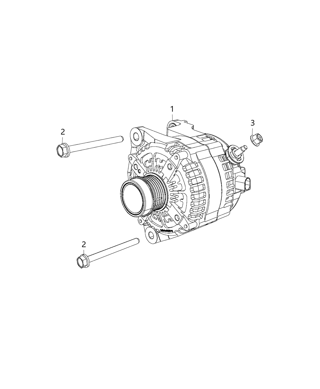 Mopar 68292144AB Generator-Engine