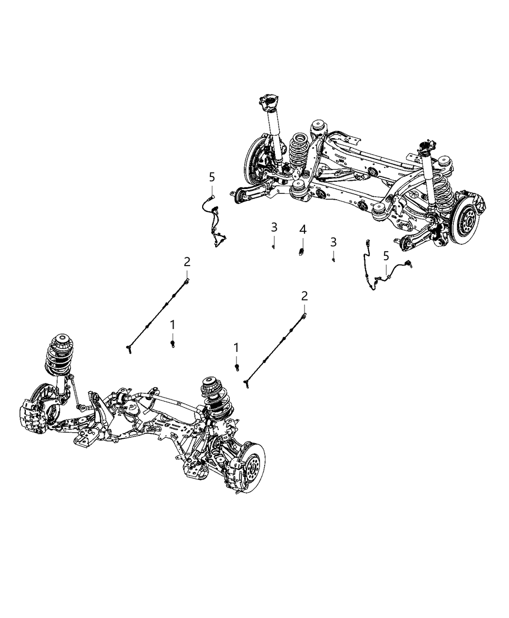 Mopar 68291947AA Sensor-Wheel Speed