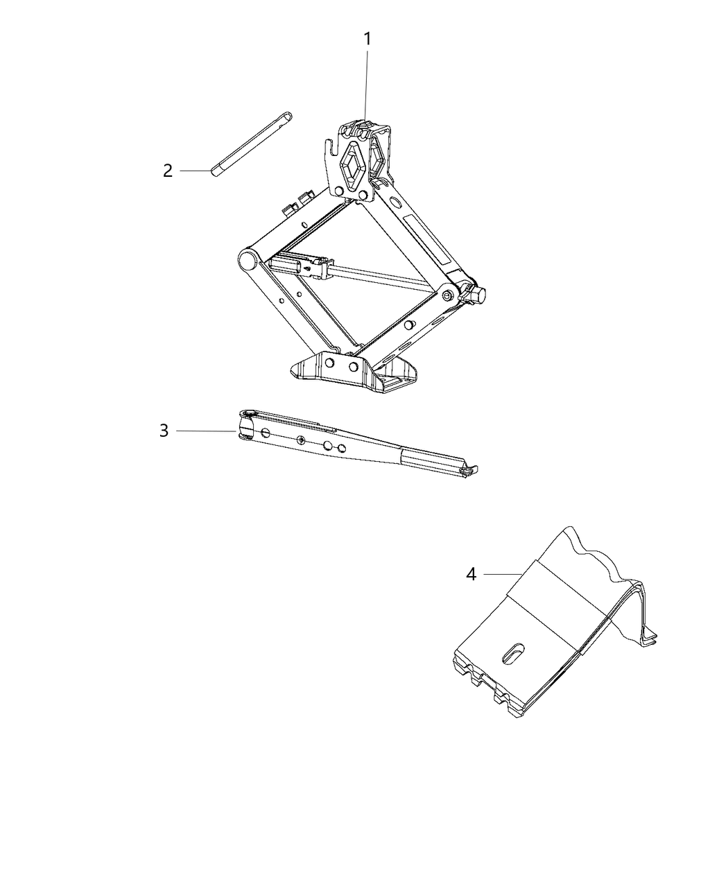 Mopar 68223495AA CHOCKS-Wheel