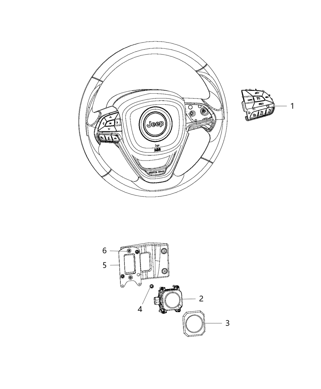 Mopar 68139301AF Sensor-Adaptive Speed Control MODU