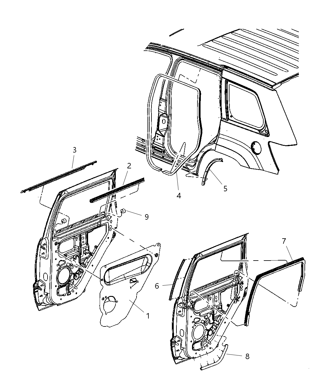 Mopar 55394028AH Shield-Water