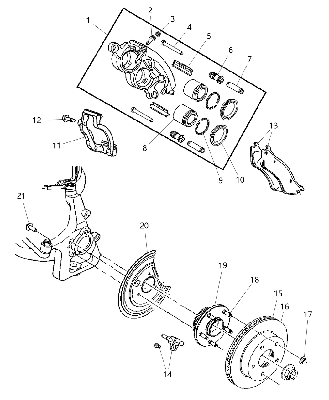 Mopar 52010492AB Shield-Brake