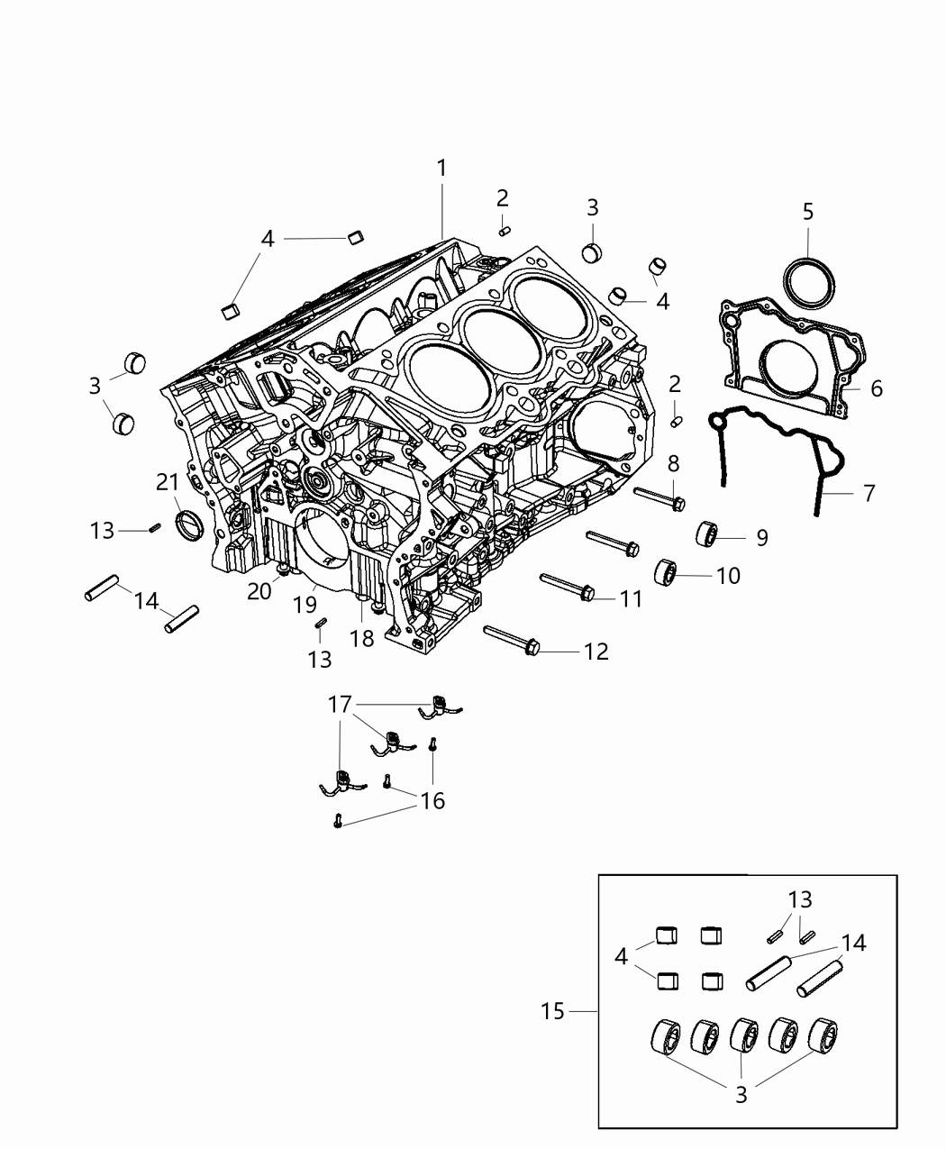 Mopar 68088092AB Nozzle-Piston Oil Cooler