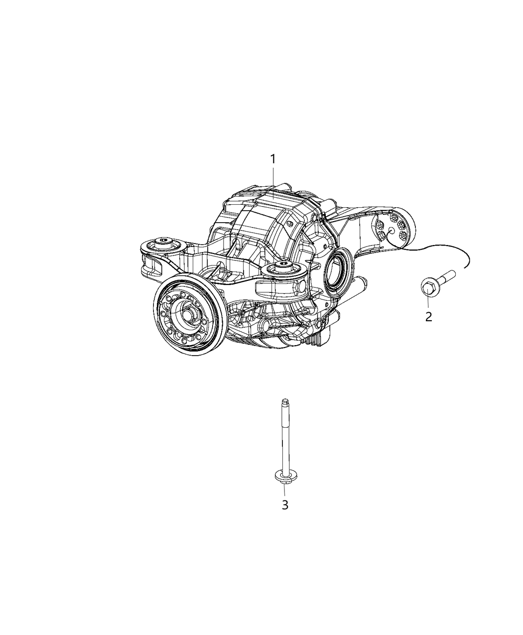 Mopar 68282414AA Differential-Rear Axle