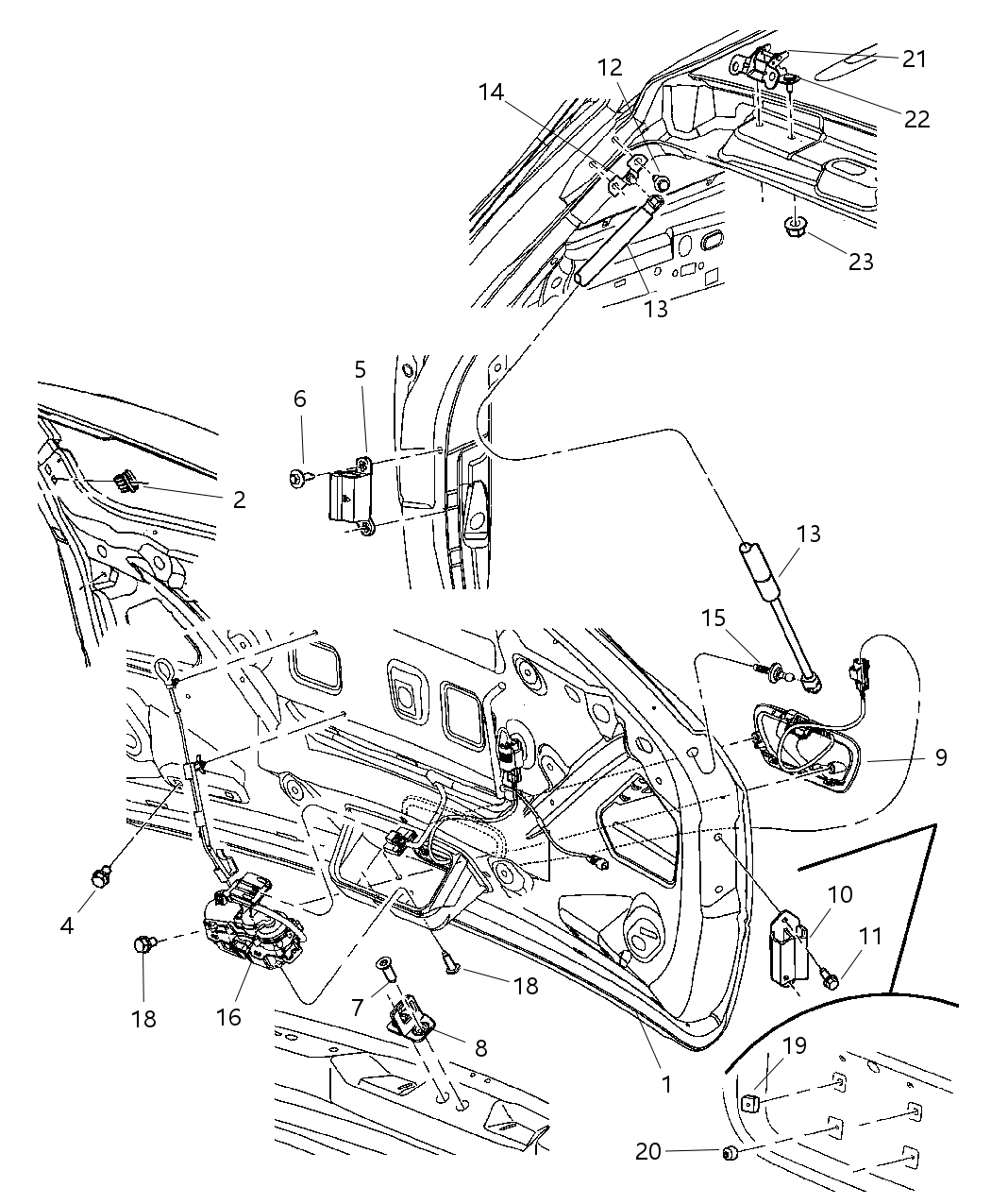 Mopar 5101923AE LIFTGATE