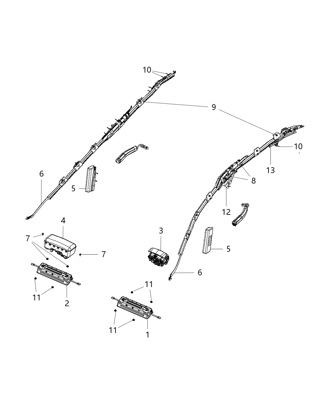 Mopar 68148431AB Air Bag-Steering Column Opening