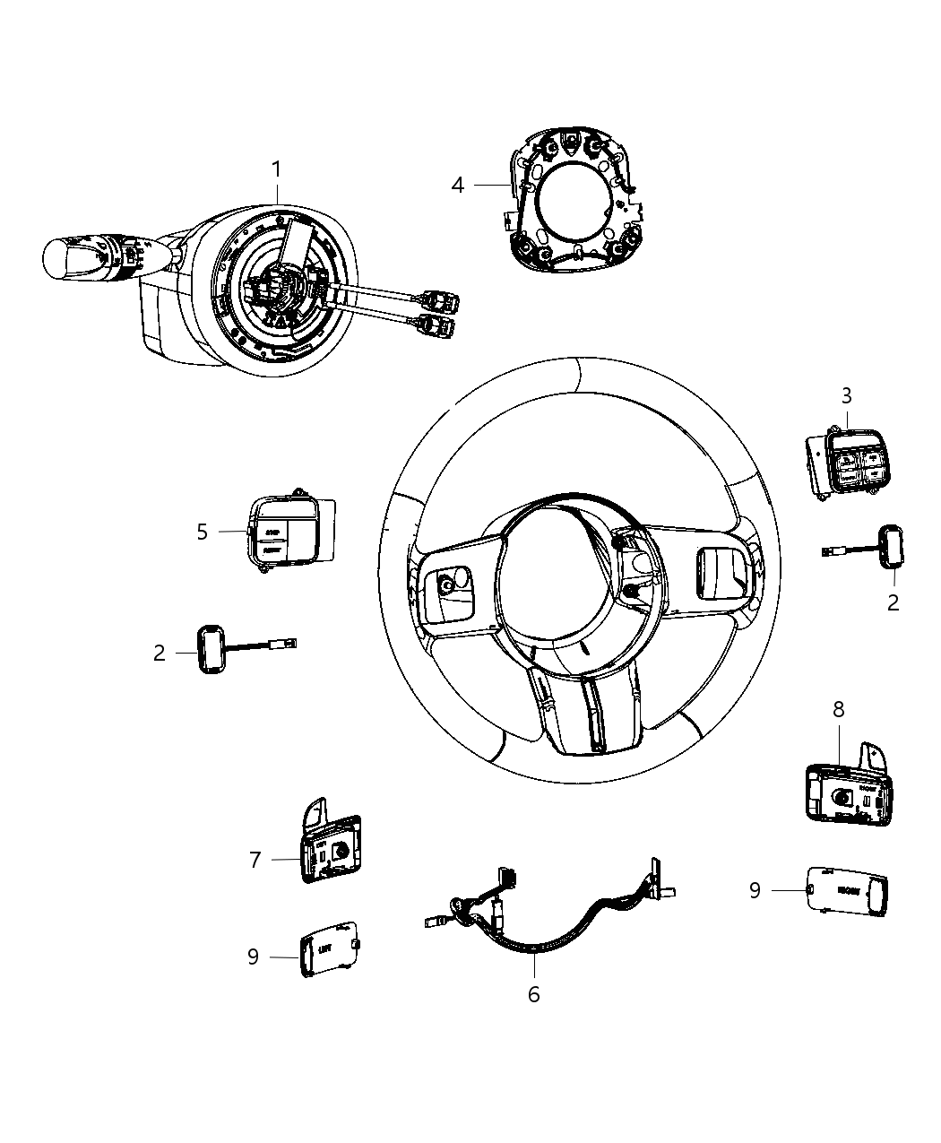 Mopar 56046493AA Switch-EVIC