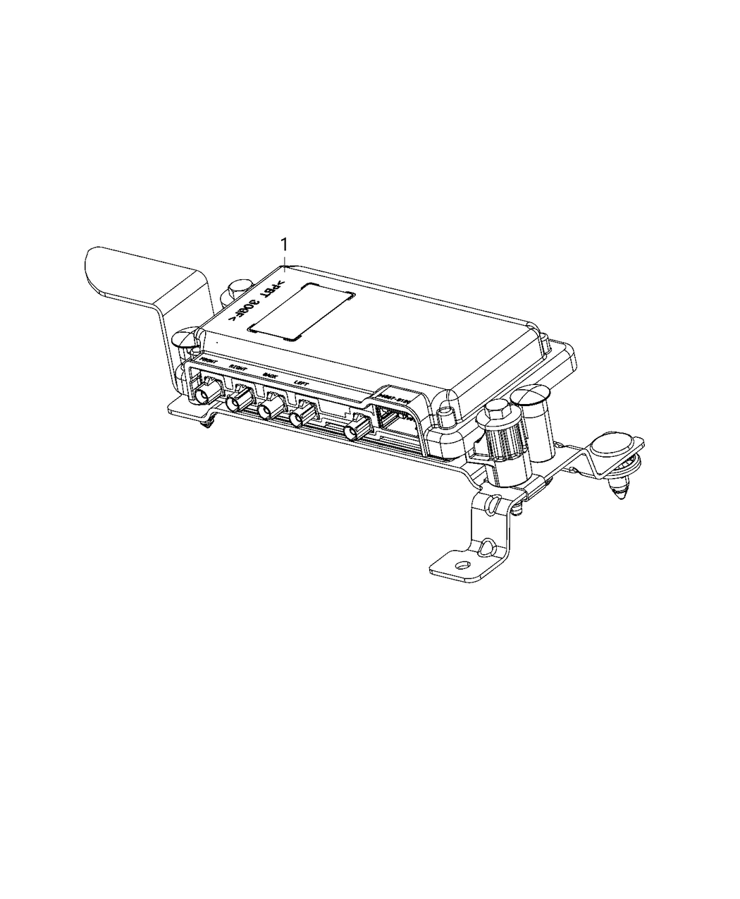 Mopar 68451000AC Module-Surround Camera Processor