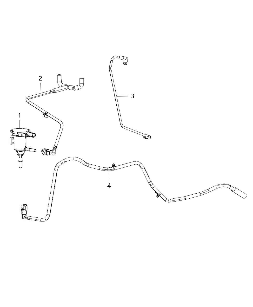 Mopar 5030712AB Tube-Fuel Vapor