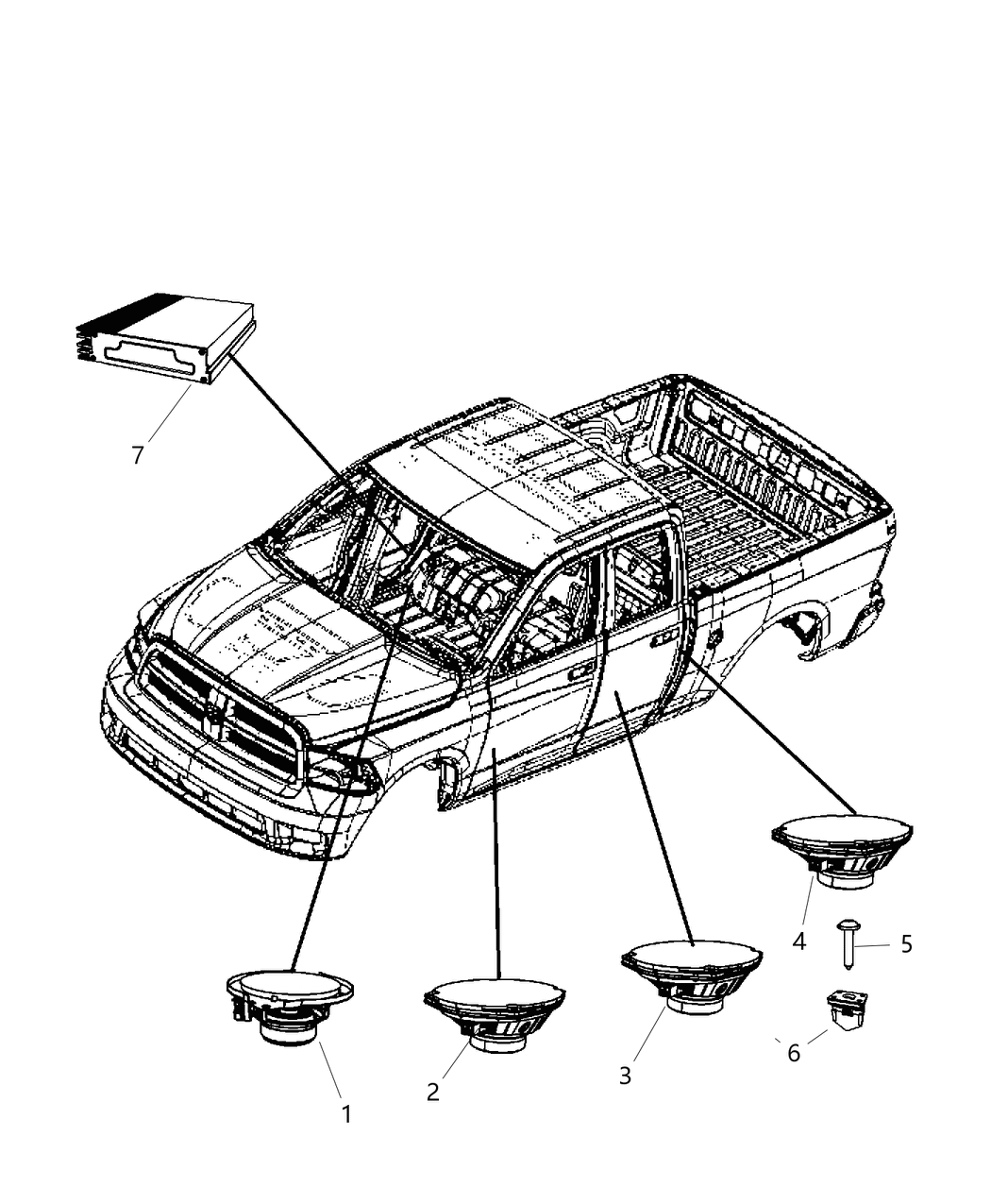 Mopar 5091129AH Amplifier