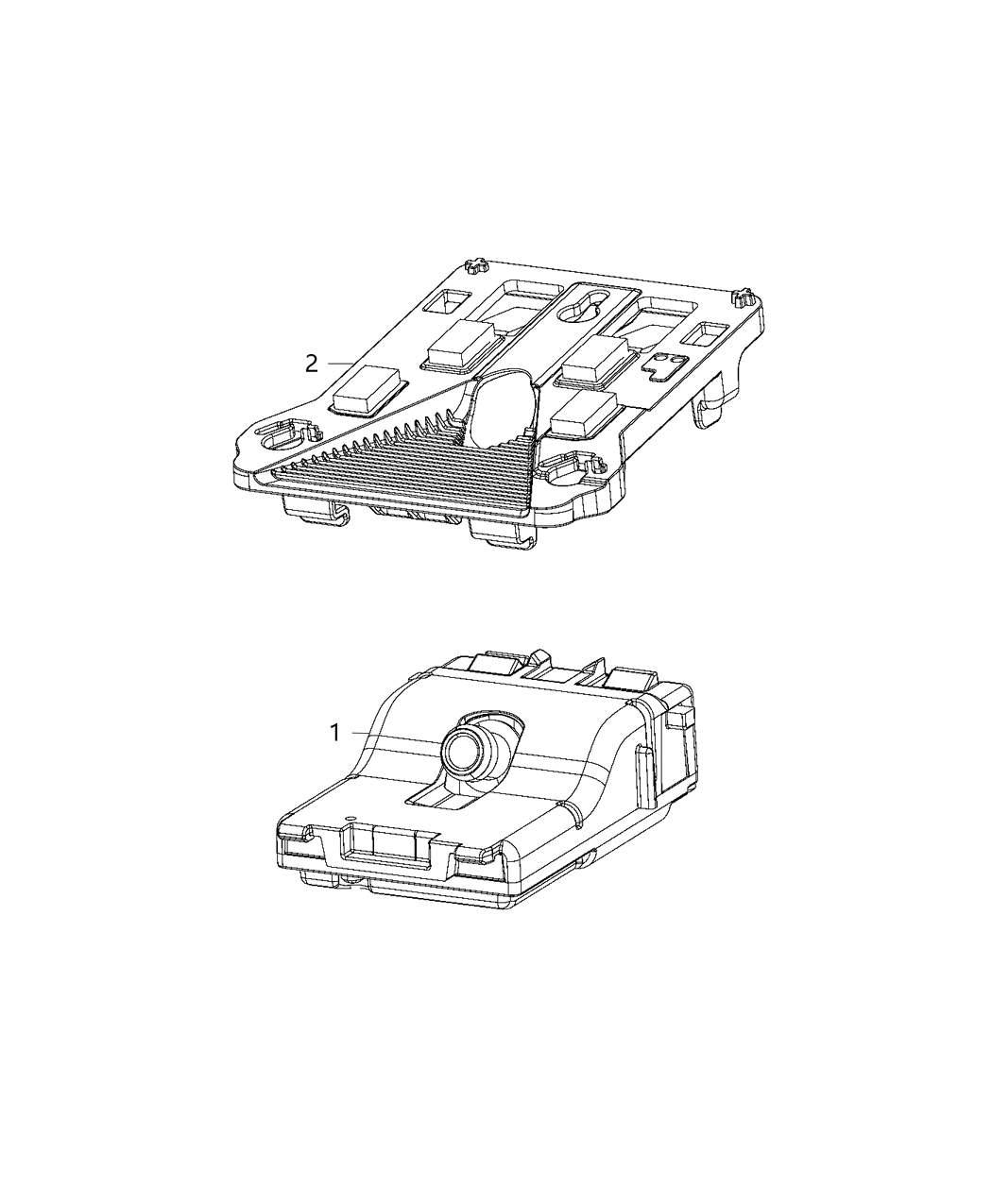 Mopar 4672775AA Camera-Forward Facing