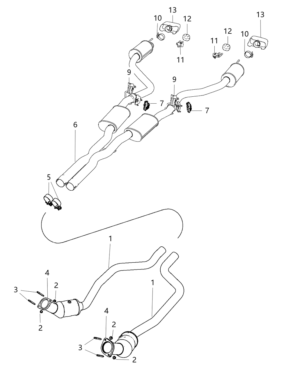 Mopar 68418834AC Exhaust Resonator