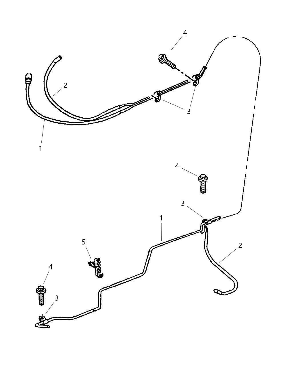 Mopar 52102431AB Tube-Fuel Supply