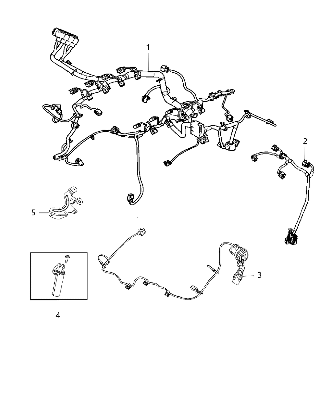 Mopar 68252093AC Wiring-Engine