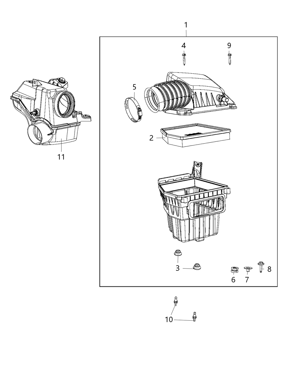 Mopar 68237965AD Insulator