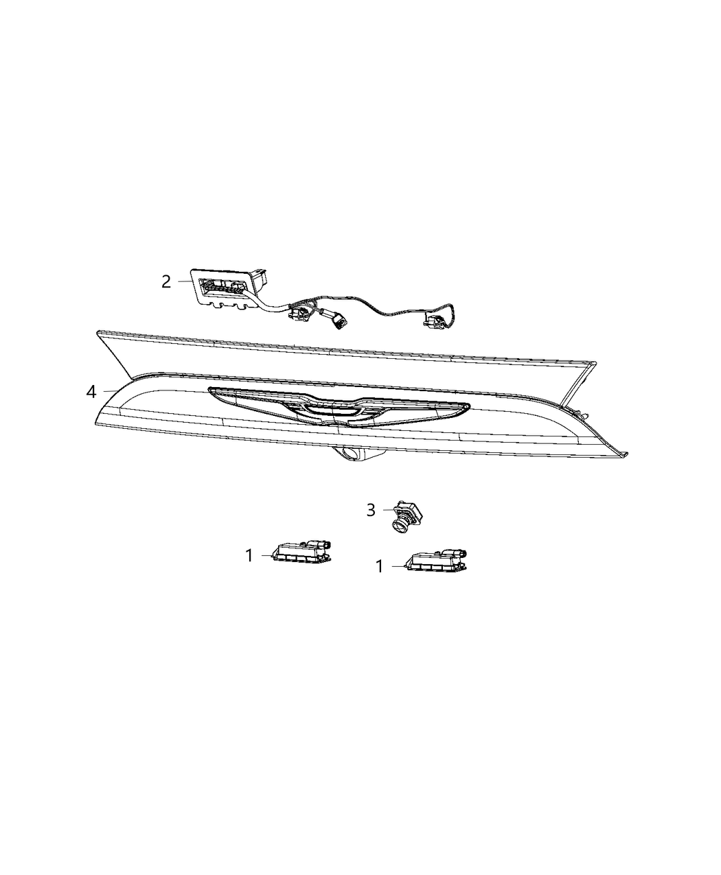 Mopar 68144068AC Camera