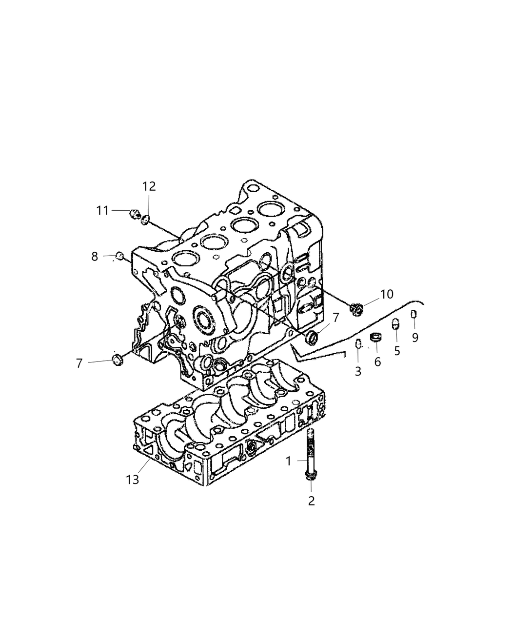 Mopar 68113597AA Pin