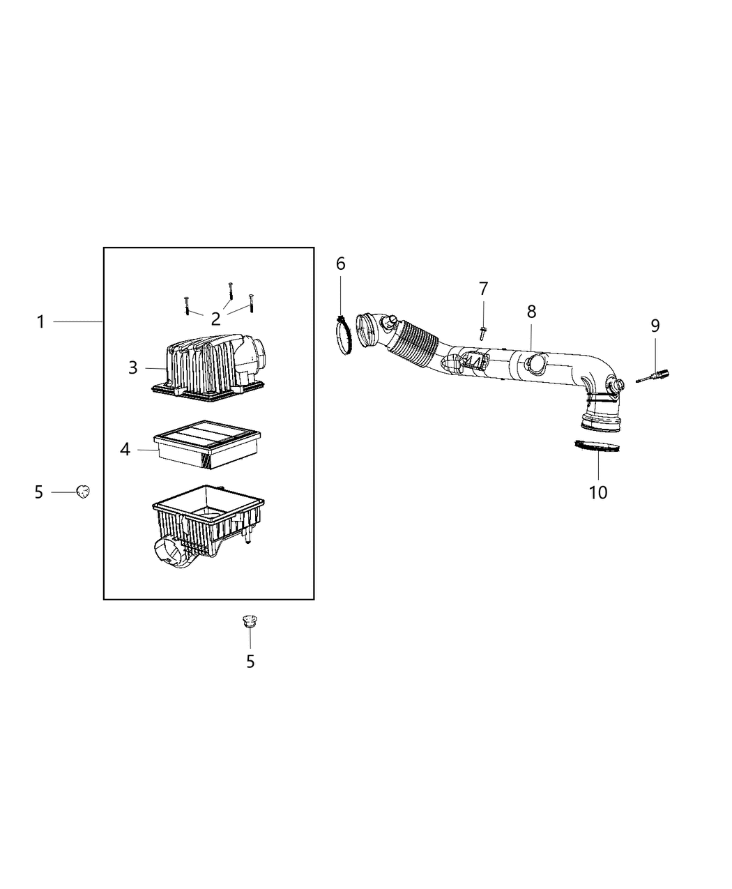 Mopar 68350283AB Filter