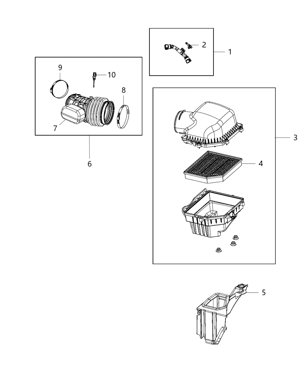 Mopar 53011547AA Air CLNR-Air