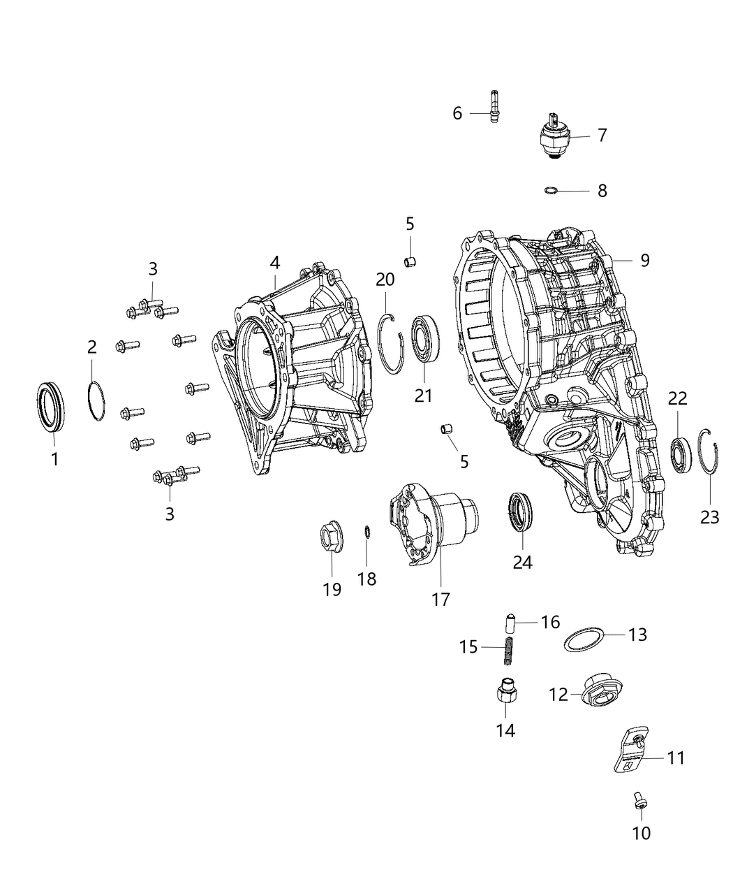 Mopar 68386917AA Lever-Transfer Case SHIFTER