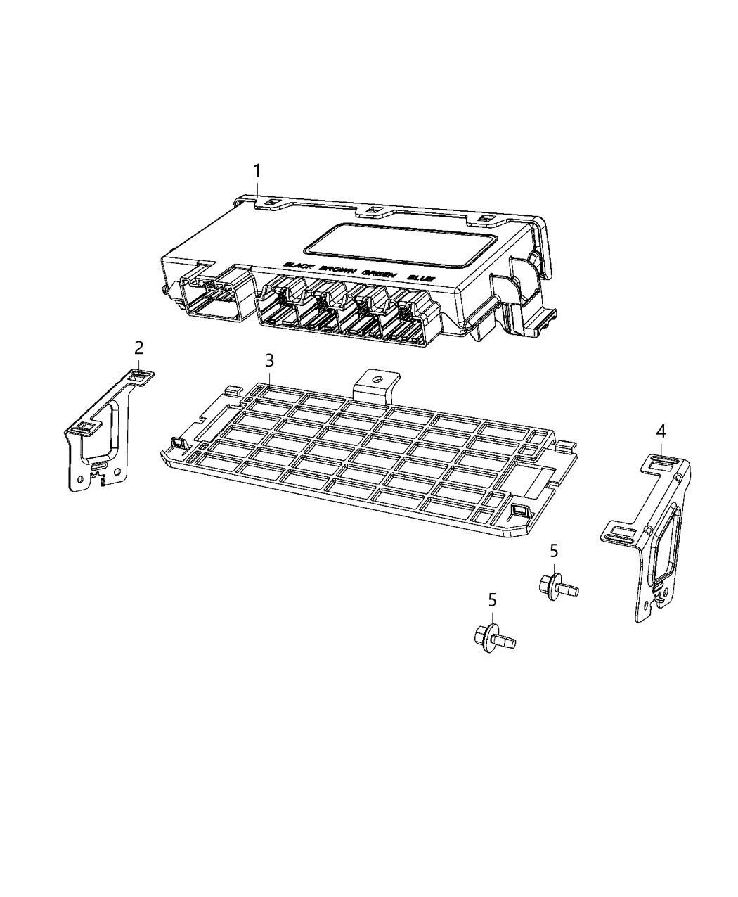 Mopar 68410361AF Module-Vehicle Systems Interface