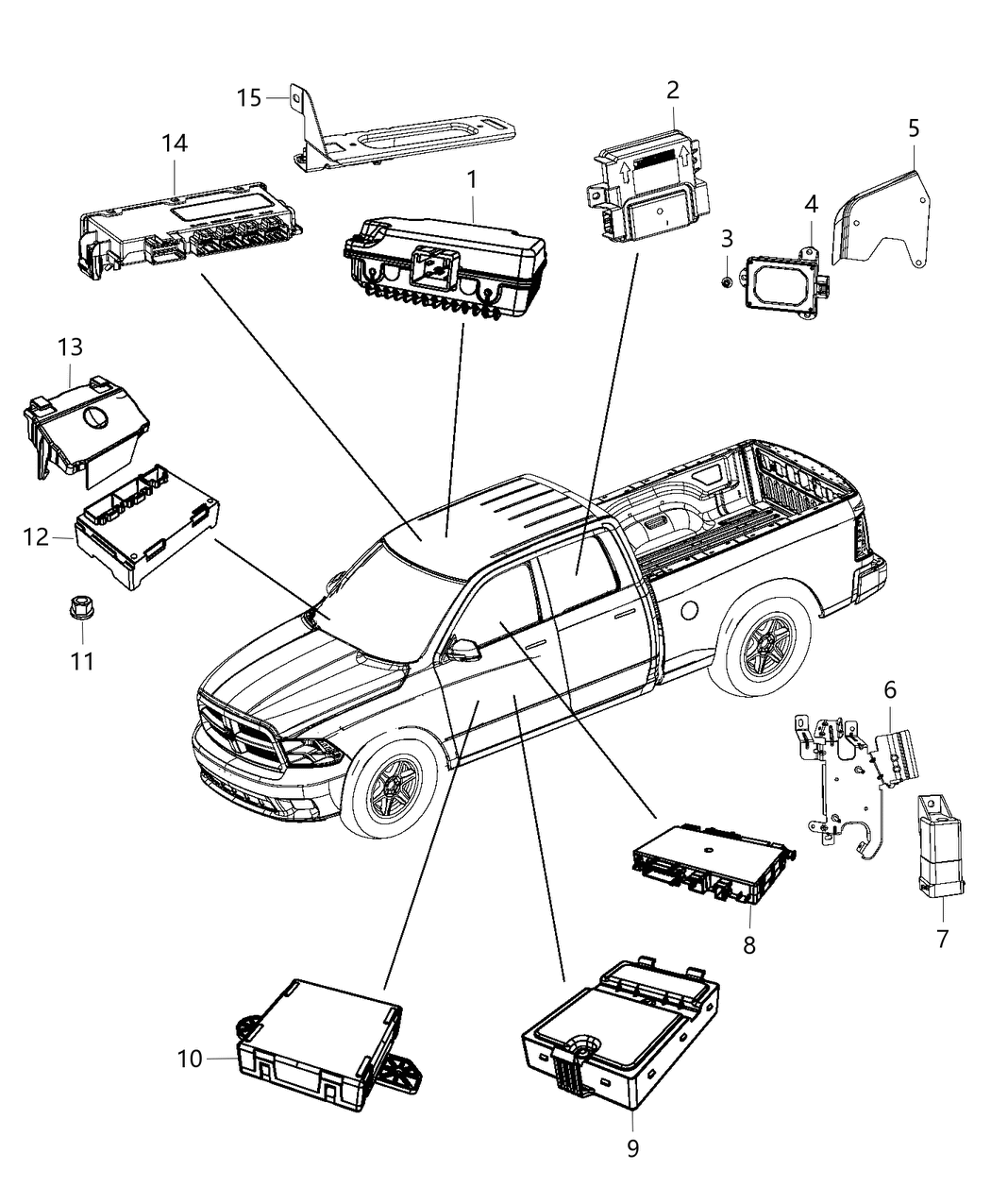 Mopar 68217268AE Module-Heated Seat