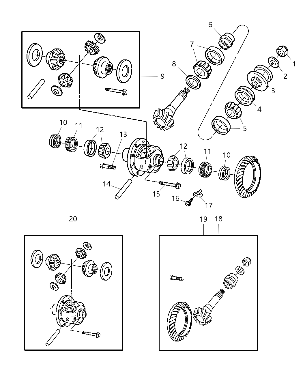 Mopar 5086696AB YOKE-Axle