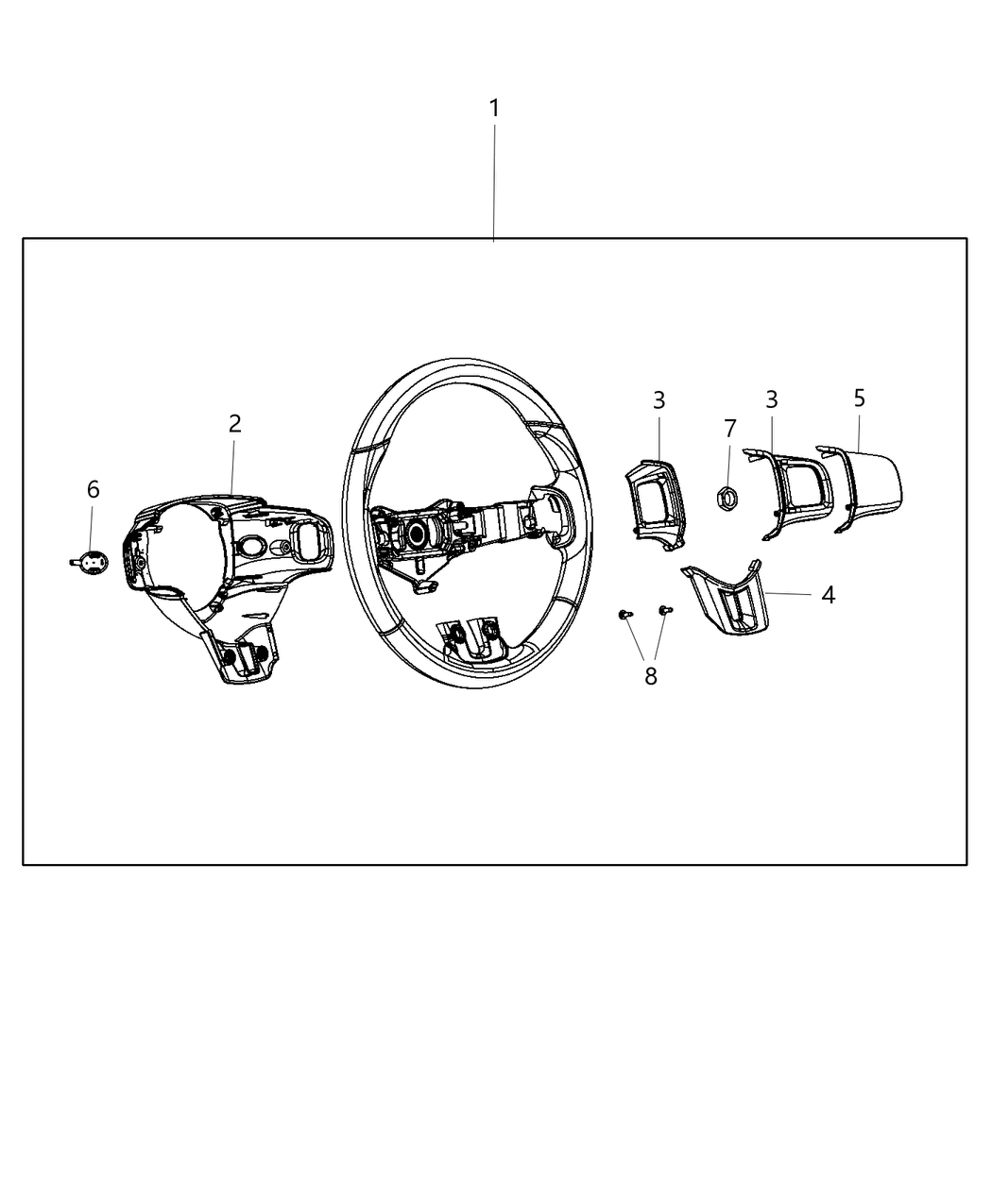 Mopar 1UH18DX9AE Wheel-Steering