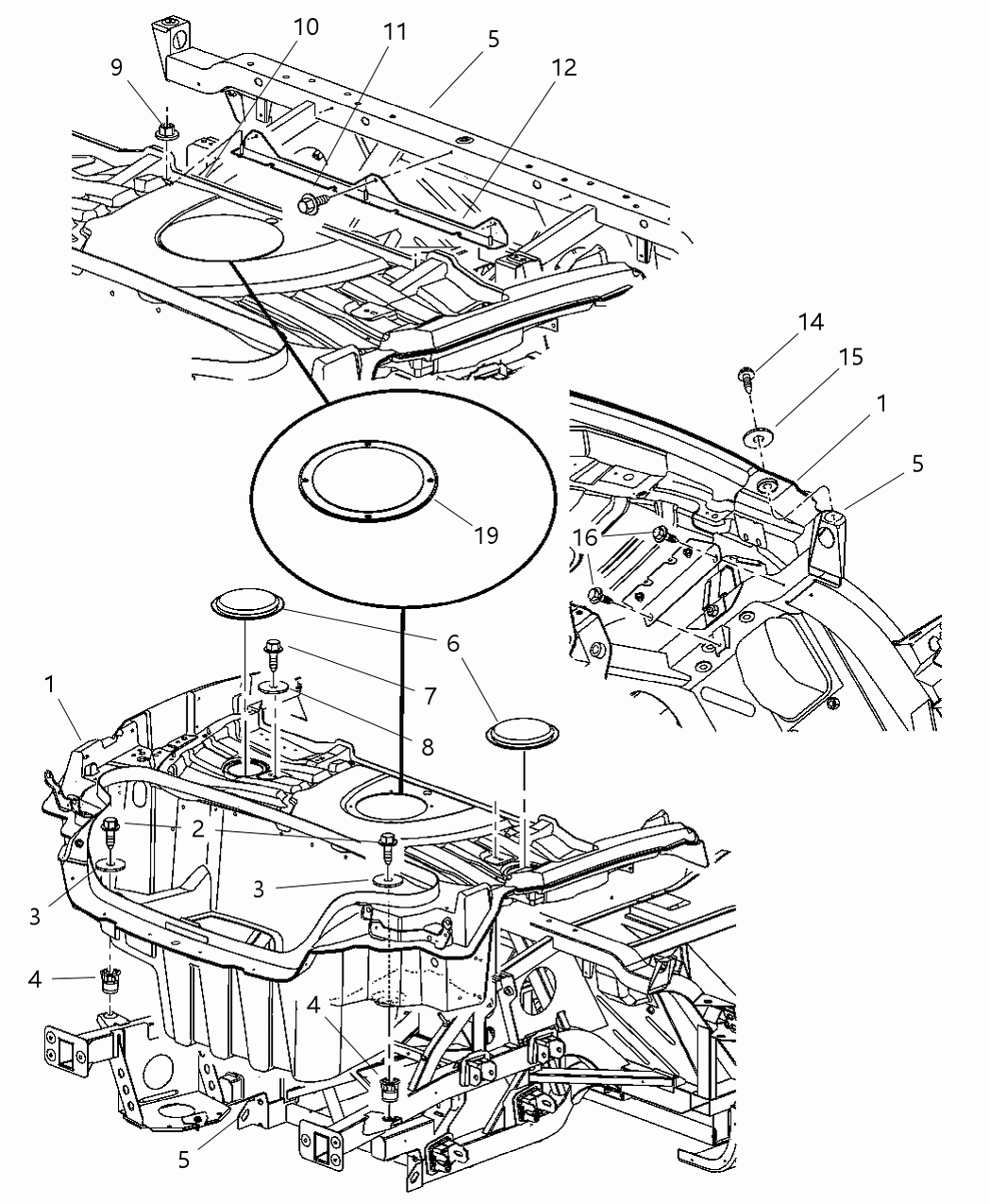 Mopar 4865472AC Pan-Trunk PRIMED